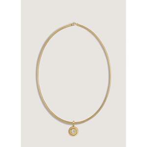 สร้อยคอจี้เพชรทรงเดลฟีน ริบเบด คอลเลคชั่นเครื่องประดับสุดหรู - Product Image 1