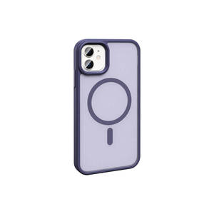 Coque en silicone mat premium compatible MagSafe pour iPhone 11, protection souple en TPU, styles tendance - Modèles A34 A24 A22 - Product Image 6