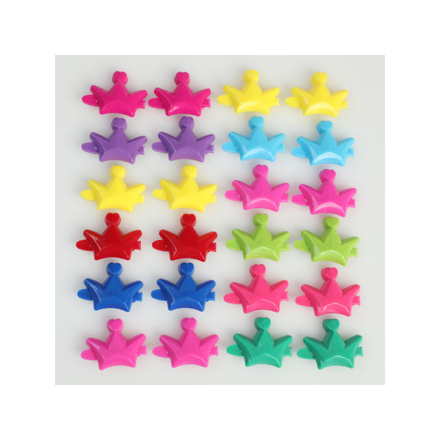 Aurora Pin Presents Cute Bow Hair Clips Korean Plastic Barrettes For Girls Braids Ponytails And Everyday Styling Fun Self-Hinge