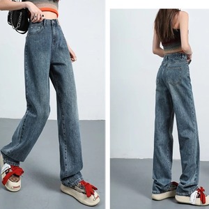 Pantalon uni décontracté personnalisé de haute qualité pantalon en denim élégant de haute qualité 2025 100% coton respirant pantalon pour femme - Product Image 6