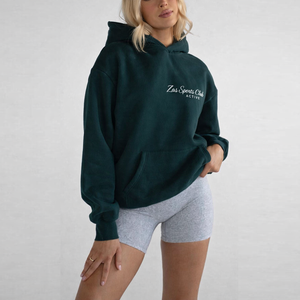 Nueva Llegada, Sudadera con Capucha de Manga Larga para Mujer, al por Mayor, para Gimnasio, Yoga, con Logotipo Personalizado, Informal, de Punto, Deportiva, para Entrenamiento - Product Image 3