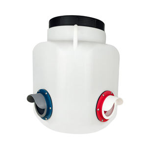 Kit d'alimentation par gravité pour seaux, barils, bacs DC-DIY1FS des champs, mangeoire à poulet étanche à la pluie, bricolage - Product Image 6