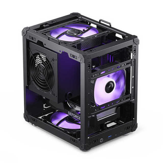 New JONS-BO C6 Handle Black Computer Case for PC case M ATX
