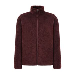 2024/2025 tendance femmes Sherpa polaire veste personnalisée pleine fermeture éclair à capuche col à la mode hiver tissu fourrure décoration - Product Image 5