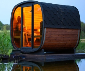 Sauna extérieur à vapeur pour 4-6 personnes + Livraison gratuite - Product Image 3