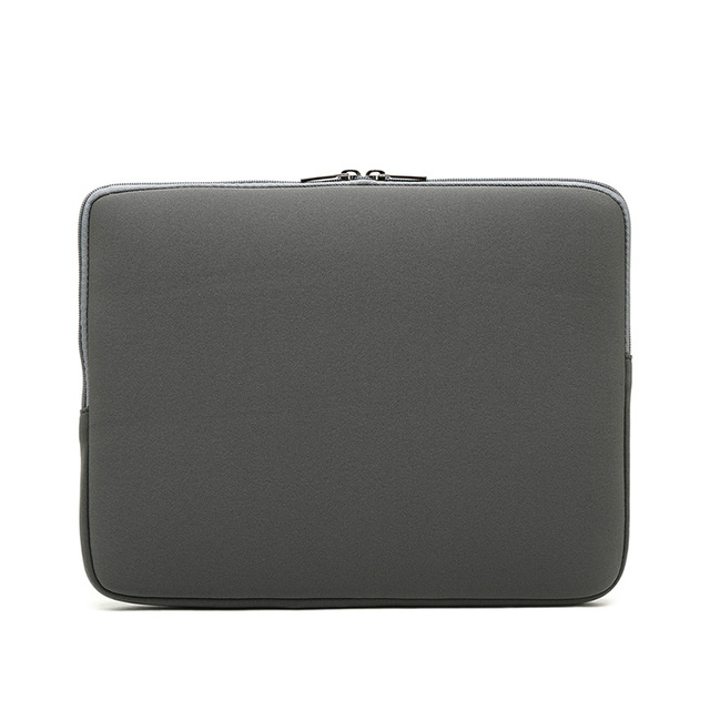 Eco Friendly Durable Neoprene Laptop Case Bag Business Casual Travel Waterproof Portable Fashionable Zipper Closure 12-15"