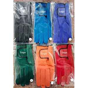 Meilleure vente Gant de golf durable pour gaucher Logo personnalisé Gant de golf élégant et de qualité supérieure en cuir Cabretta durable pour golfeurs professionnels - Product Image 6