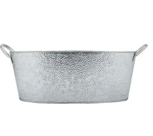 ถังน้ำแข็งสแตนเลสสำหรับงานปาร์ตี้, ถังแช่เครื่องดื่มชุบสังกะสีทำจากโลหะ - Product Image 3