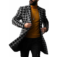Manteaux longs d'impression de haute qualité OEM respirant hiver personnalisé vierge hommes femmes pardessus longs manteaux