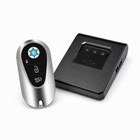 Clé de voiture intelligente Kaifute CF400 à 5 boutons, clé numérique mobile, contrôle du véhicule par application, entrée sans clé, écran tactile, universelle, vente en gros ODM