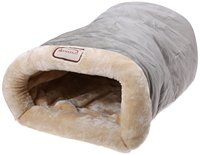 Lit carré de luxe pour chien en coton S/M/L taille couleur personnalisable motif solide emballage en Carton lavable amovible