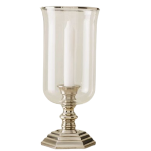 Home Lightning Accessories <b>Silver</b> Polished Stand Indoor Decorative Hurricanes <b>Candle</b> <b>Holder</b> for Home Metal <b>Candle</b> Stand - Product Image 3