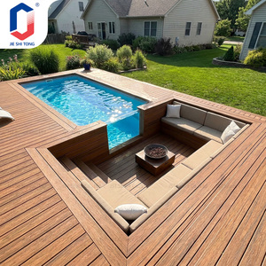 Piscina Modular Prefabricada con Brasero, Piscina Portátil de Fibra de Vidrio - Product Image 4