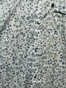 Camisa Casual de Algodón con Estampado a Mano para Hombre, Elegante y Atractiva |   Colección de Camisas Florales de Manga Larga 100% Algodón - Product Image 3