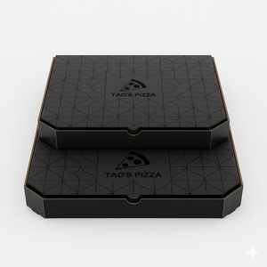 Caja Rígida para Pizza, Cajas de Cartón Resistentes para Pizza con Impresión de Logotipo - Product Image 2