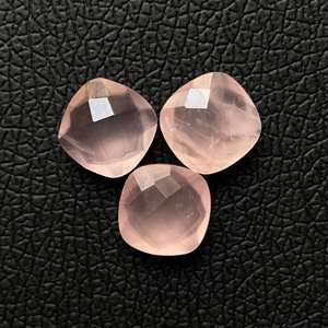 หินอัญมณีควอตซ์เจียระไนแบบเหลี่ยมเพชรพลอยหินธรรมชาติแบบหลวมเบาะรองนั่ง - Product Image 6