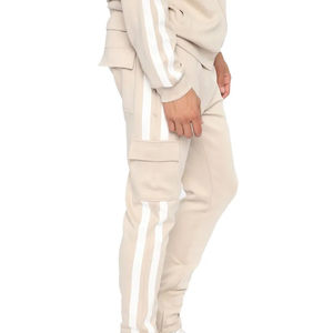 Gym Set OEM Wholesale <b>Velour</b> Tracksuit Men Hot Sale Tracksuit OEM Manufacture Cotton Jogging Man Sportswear - Product Image 6