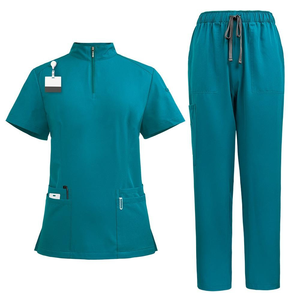Uniformes Médicos Quirúrgicos de Punto de Spandex/Poliéster de Alta Calidad, Personalizables al por Mayor, Nuevos, Unisex, OEM - Product Image 1