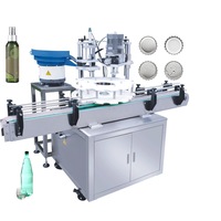 Brenu électrique bouteille bouchon de capsulage scellant étain étanchéité couvercle en aluminium convyer manuel mini machine machine