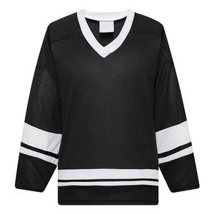 Jersey de Práctica de Hockey sobre Hielo Serie Blank, Alta Calidad, 100% Poliéster, Transpirable, Secado Rápido, Jersey de Liga de Equipo - Product Image 1