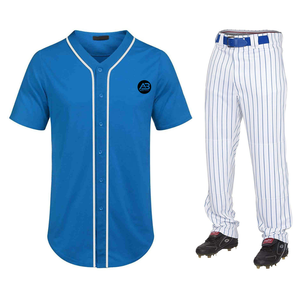 Uniformes de Béisbol 2025 de Nuevo Diseño, Transpirables, de Secado Rápido, 100% Poliéster, Color Sólido, Impresión Digital, Servicio OEM, Nombre del Equipo Personalizado - Product Image 1