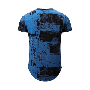 Camisetas de algodón liso 2025, Camiseta de algodón con cuello redondo para hombre, camisetas cómodas y ligeras de calidad para hombre - Product Image 5