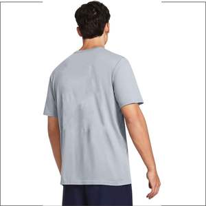 2025 nueva llegada de alta calidad 100% algodón cuello redondo Camiseta de secado rápido sólido sublimación impresión diseño de logotipo personalizado para uso rápido - Product Image 2