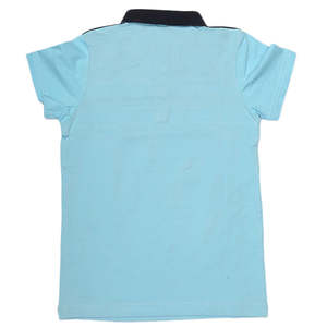 Polo pour garçons - Bleu - Product Image 3
