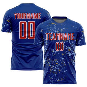 เสื้อฟุตบอลทีมประสิทธิภาพสูงเสื้อระบายอากาศแบบสั่งตัดได้สำหรับการฝึกในคลับและการแข่งขันในโรงเรียน - Product Image 2