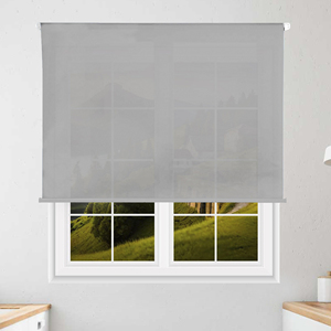 Persiana Enrollable Translúcida Lisa Well Home - Gris, 140 x 250 cm (ancho x largo)/Tamaño de la tela 137 x 245 cm - Product Image 5