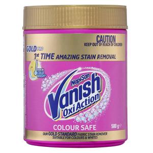 Vanish Gold Pink, poudre blanche 500g |   Poudre détachante professionnelle 500g - Product Image 1