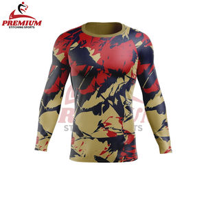 เสื้อรัดรูประบายอากาศได้ดีสำหรับผู้ชายเสื้อออกกำลังกายรัดรูประบายอากาศได้ดีพิมพ์ซับลิเมชันแบบซับลิเมชันสำหรับผู้ชายเสื้อฟิตเนสไซส์สหรัฐอเมริกา - Product Image 6