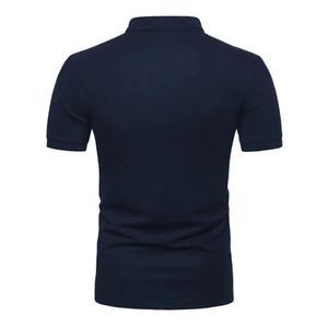 Wholesale Casual <b>Men</b> Polo <b>Shirt</b> Short Sleeve Breathable 100% High Quality Polyester Cotton Polo <b>Shirt</b> For <b>Men's</b> OEM Service - Product Image 3