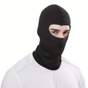 OEM Custom Logo Comfortable Unisex 100% Polyester Winter <b>Balaclava</b> Hat Full Face Ski Mask with One Hole Daily Use - Product Image 1