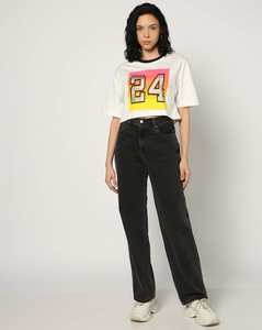 Vêtements pour femmes de haute qualité, vente en gros de chemises pour femmes, t-shirts à manches courtes tendance, t-shirts à col rond pour femmes, t-shirts amples pour femmes - Product Image 4