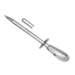 อุปกรณ์สัตวแพทย์ด้ามจับสแตนเลสสตีลแท่งเหล็กขนาด14ซม. X 5มม. และโทรคาร์และแคนนูล่าขนาด5มม. - Product Image 1