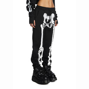 กางเกงจ็อกเกอร์ทรงตรงเอวสูงพิมพ์ลายตามสั่ง เอวสองชั้น น้ำหนักเบา สวมใส่สบาย คุณภาพสูง พร้อมเชือกผูก - Product Image 3