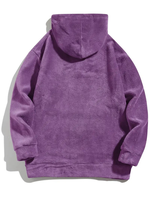Sweat à capuche pour homme de haute qualité, personnalisable avec logo en relief, confortable, en tissu polaire uni polyester/coton, avec poche pratique
