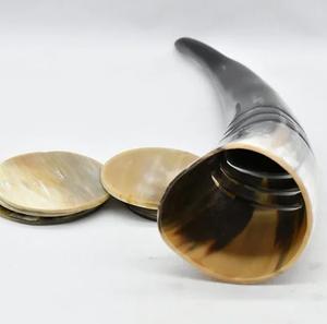 Posavasos de Cuerno de Buey de Excelente Calidad 100%, Posavasos de Lujo Ecológico de Cuerno de Buey, Nuevo Diseño para Uso en el Hogar, Restaurante, Hotel y Oficina - Product Image 4