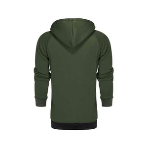 Chándal de hombre Vintage de dos piezas Jogger Set Deportes de invierno Venta al por mayor 100% Algodón Logotipo personalizado Patrón sólido Jersey en blanco - Product Image 4