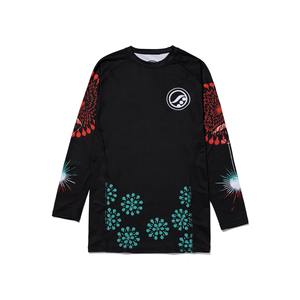 Bfitin เสื้อบีบอัดพิมพ์ลายโลโก้ที่กำหนดเองเสื้อกีฬาแขนยาวผ้าโพลีเอสเตอร์/ ไนลอนพิมพ์ลายซับลิเมชันด้านหน้าผ้าโพลีเอสเตอร์ - Product Image 1