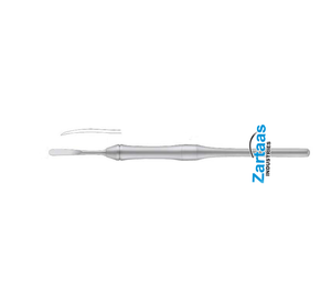 Instrument dentaire en acier inoxydable de haute qualité Embout d'ascenseur Williger Periostel 6.3mm 17 cm - Product Image 2