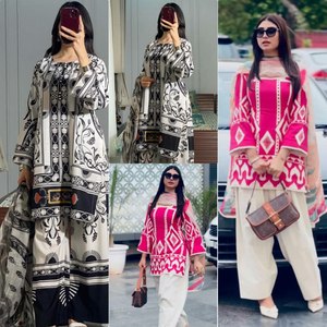 Moda del sur de Asia/Boda pakistaní Salwar Kameez (Heavy & Light) /CONJUNTO DE Salwar kameez semicosido con sastrería formal - Product Image 6