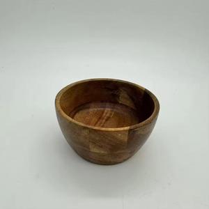 Ensemble de saladiers en bois de manguier naturel de haute qualité, fabriqués à la main, design moderne, ustensiles de cuisine écologiques pour l'exportation mondiale - Product Image 6