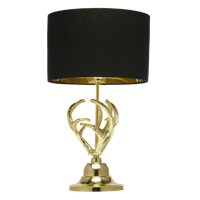 Salon chambre métal or fini aluminium LED lampe de bureau ensemble de lampes de table sans fil avec base de charge inductive