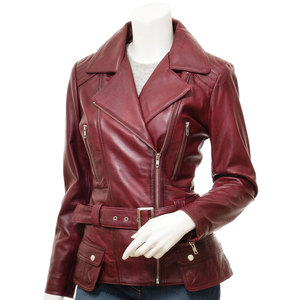 Vente directe usine – Blouson en cuir pour femme, tricoté, respirant, style streetwear tendance, disponible en différentes tailles, en cuir de haute qualité - Product Image 1