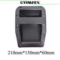 Poignée encastrée de remplacement 210*150*60mm en métal/PP pour enceinte de subwoofer Line Array