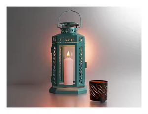 Fast Delivery <b>Lanterns</b> Wholesale Vintage Black Metal <b>Hanging</b> Candle Holders for Porch, Farmhouse, Wedding and <b>Outdoor</b> Decorative - Product Image 6