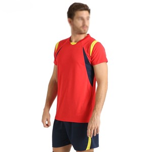 Shorts de Volleyball Personnalisés en Jersey 100% Polyester de Couleur Unie, Prix de Gros, Ensembles Uniformes pour Femmes et Hommes, Séchage Rapide, Respirant - Product Image 3