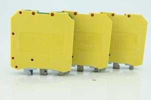 Din Rail nền tảng khối thiết bị đầu cuối uslkg50 ô tô vít khối thiết bị đầu cuối Brass & PC Chất liệu nylon Trái Đất khối thiết bị đầu cuối - Product Image 3